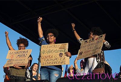 Mulheres Negras Lésbicas de Lisboa Marcha Geanine Escobar.jpg